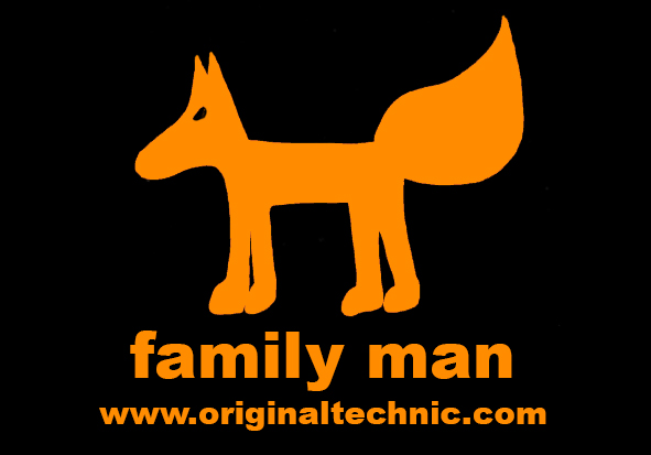 orange THE FOX IS A FAMILY MAN 1