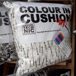 COLOUR IN CUSHION