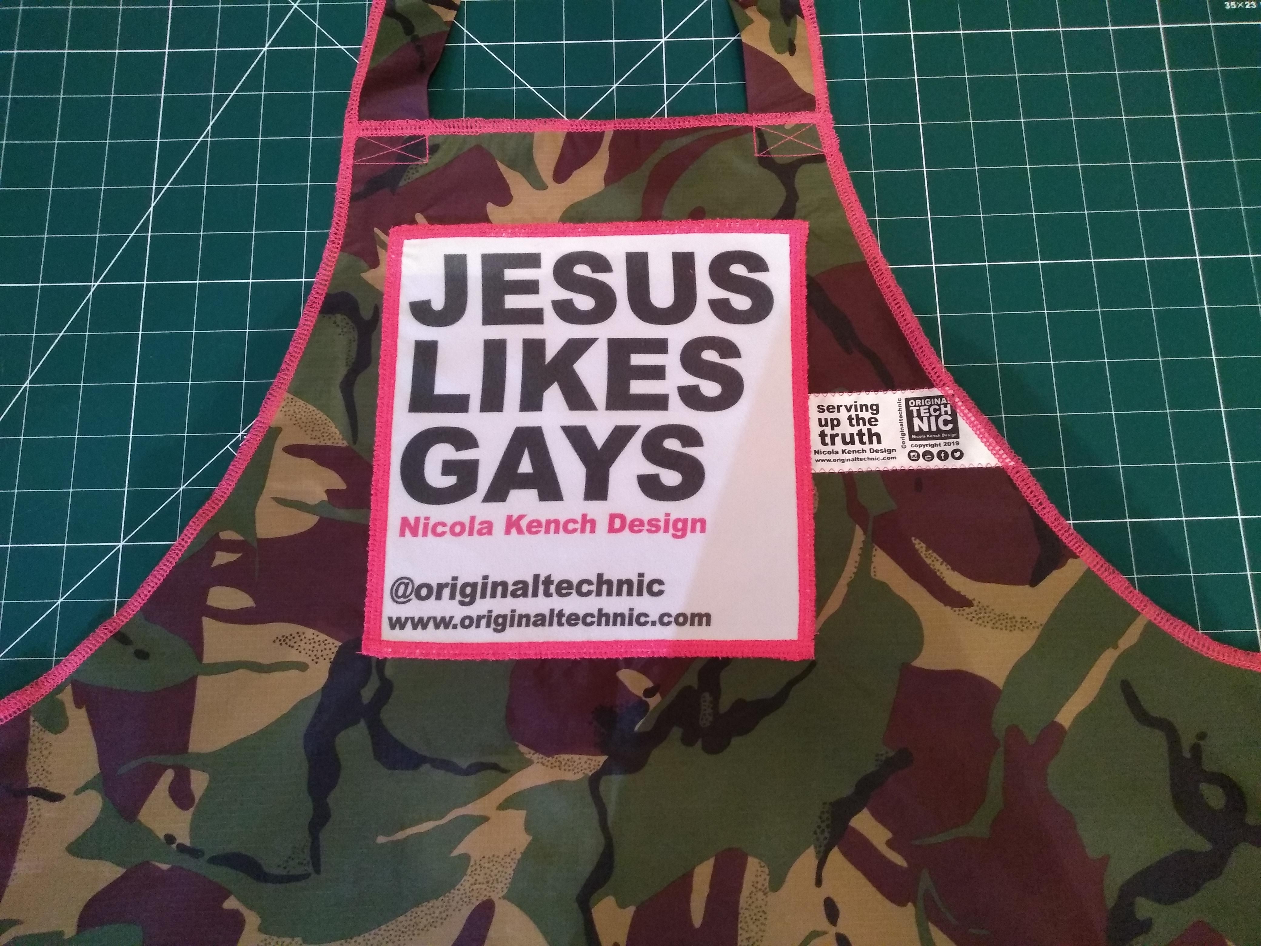 Jesus Likes Gays 1 Apron of Truth