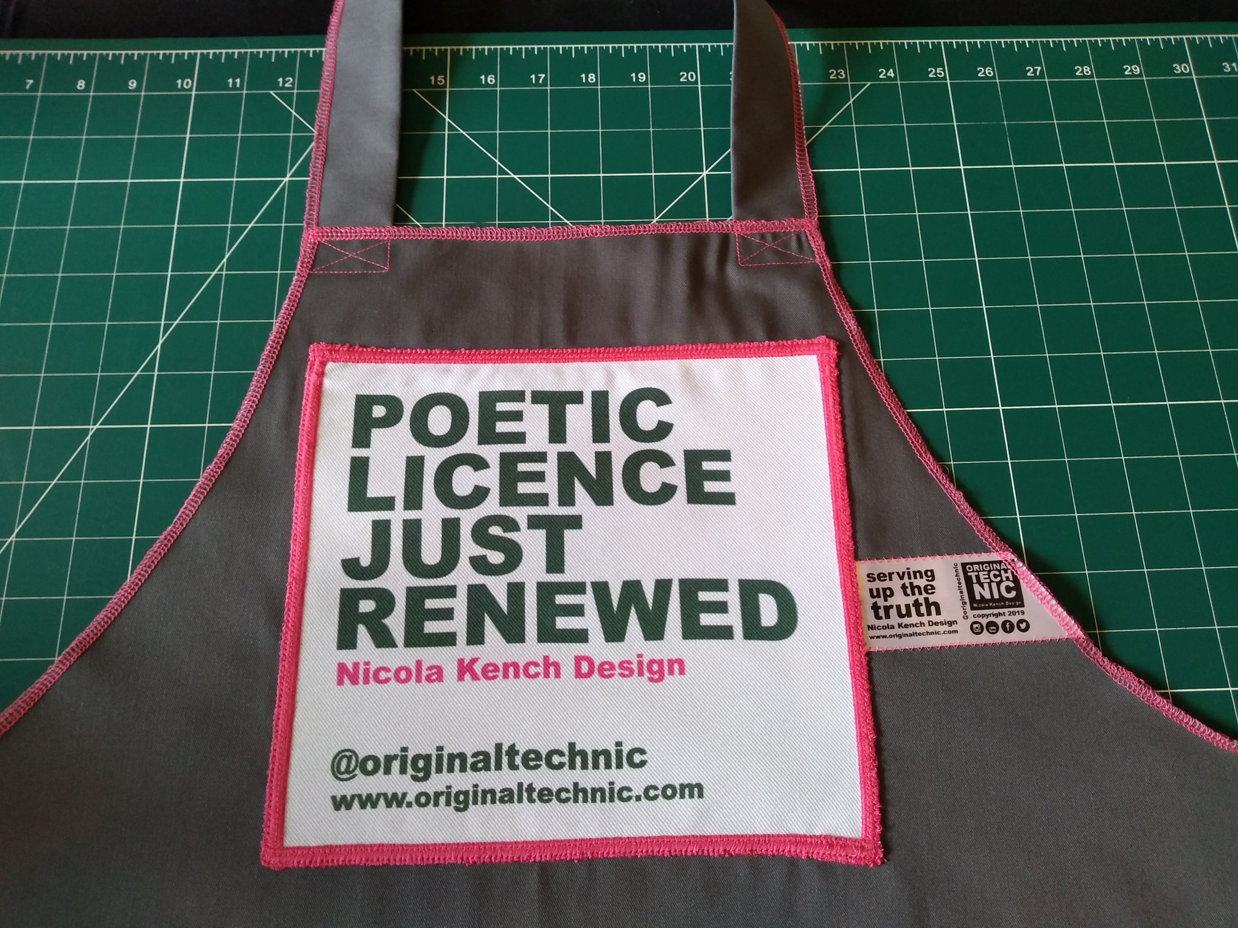 Poetic Licence 1 Apron of Truth
