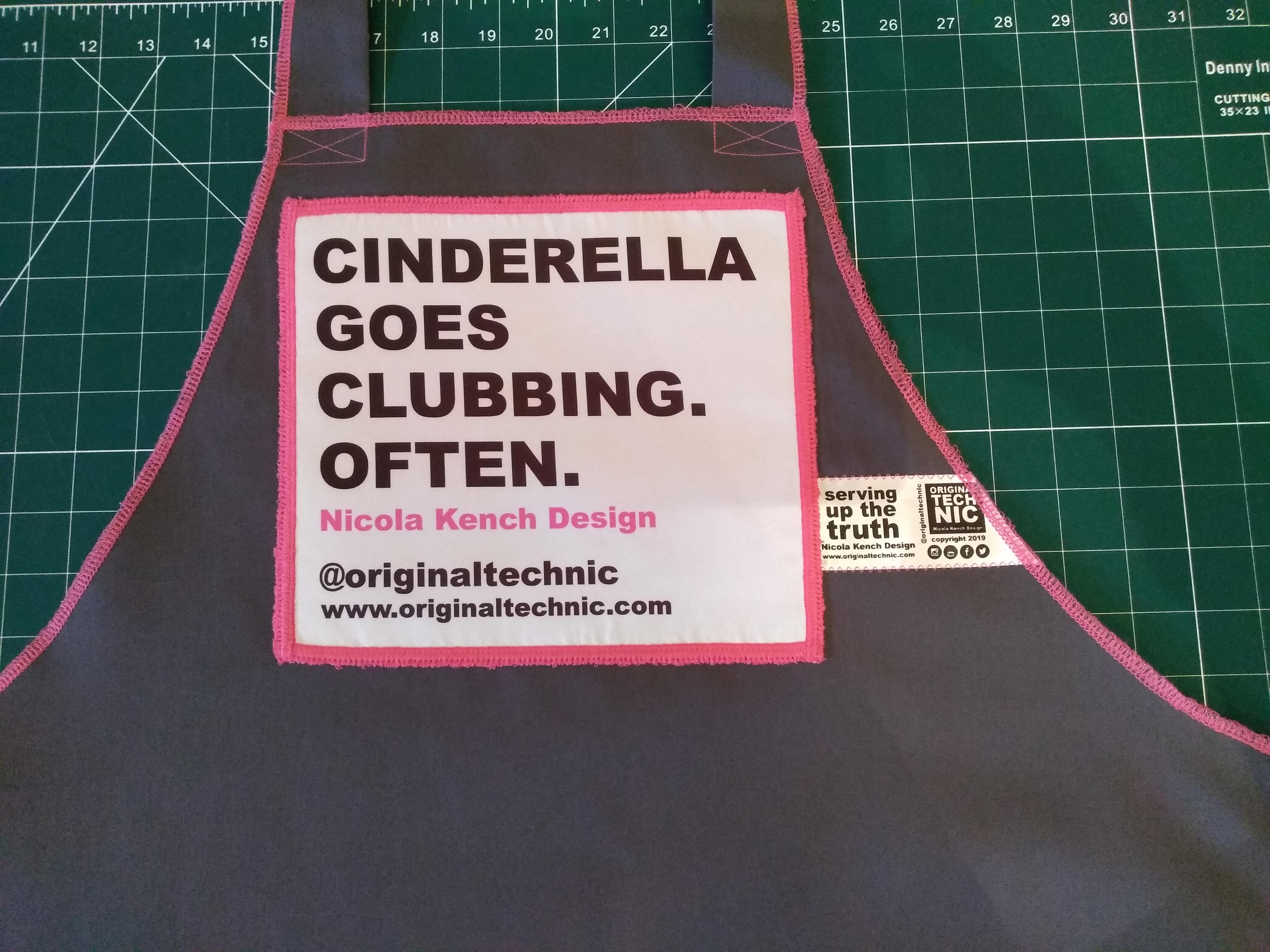 Apron of Truth cinderella green Nicola Kench Design 2019